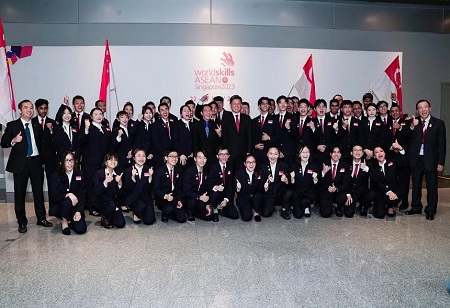 8 Gold Medals Won by Singapore Students in 'WorldSkills Asean 2023'